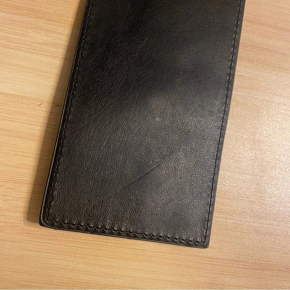 NEW Badgley Mischka Black Simple Cards Holder 7 Card Slots